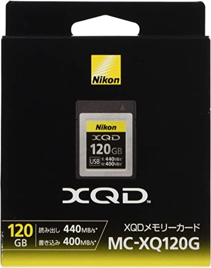 Nikon XQDメモリーカード ブラック 120GB MC-XQ120G