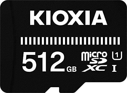 LINVA(KIOXIA) Ń microSDHCJ[h 512GB UHS-IΉ Class10 (ő]x50MB/s) Kۏؕi 3Nۏ f KTHN-MW512G