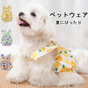 ペットウェア ペット洋服 ペットワンピース ペットスカート 花柄 犬猫用服 ペット服 小型 中型 気持ちいい エレガント 夏服 夏用 おしゃれ 可愛い シンプル...