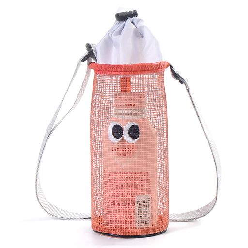 水筒カバーショルダーストラップ付き水筒ホルダーショルダー持ち歩き肩掛け遠足登山子供大人男女兼用お..