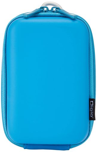 ナカバヤシDigio2デジタルカメラケースEVAセミハードLサイズブルーZ7622