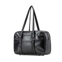 zuevichnスクールバッグ高校生女子ボストンバッグ学生大容量合皮男女兼用