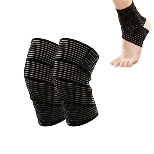 [LUYING]バンテージサポーターじこせっちゃく2枚150cm高弾性固定手首膝サポーター足サポーター左右兼用日常生活に適用サポ調整可能伸縮性に優男女兼用