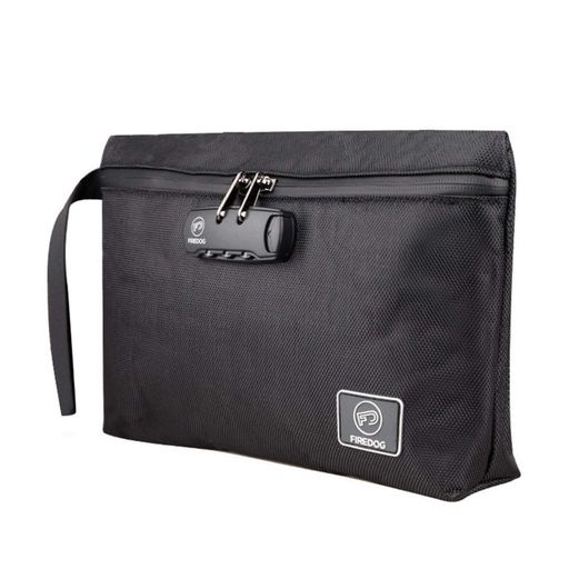 鍵付きポーチ通帳入れ貴重品入れ防犯バッグ防臭ポーチサイズ臭い防止防臭バッグコンビネーションロック付きカーボン裏地防臭タバコバッグ収納バッグロック付き活性炭防臭バッグ脱臭…