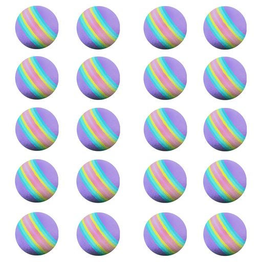 ScottEdwardエアゴルフ練習ボールブライトマルチカラー軽量スポンジボール24個ゴルフトレーニング屋内..