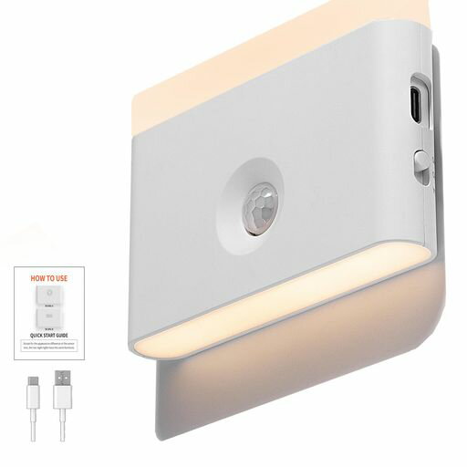 ZHOUMIN人感センサーライト高級なおしゃれなラグジュアリーなセンサーライト室内配線不要ナイトライト..