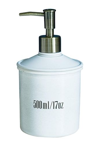 素地のナカジマシャンプー用ディスペンサーホワイト約500mlMUDDYNOMBREディスペンサー(日本製)19-457207サイズ:約φ10H18.4