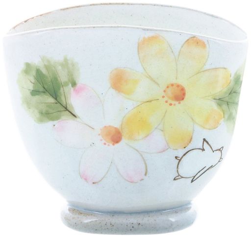 舞陶館しゃもじ立て花花兎44692