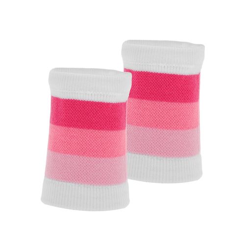 RENEWREVITALリストバンド汗拭きスポーツ用2個セット柔らかい汗止め野球テニスランニングヨガ筋トレ吸汗速乾手首バンドピンク白使用便利多用途