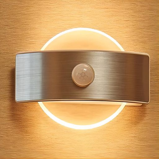 TEZILONLED人感センサーライト明暗センサーライトUSB充電式乾電池式貼り付け配線不要ナイトライト屋内..