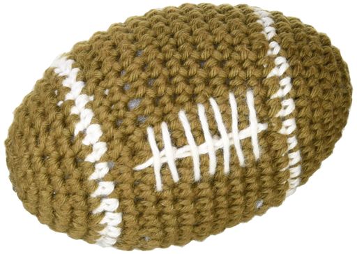 ファッド・プラス(FAD+)犬用おもちゃハンドメイド・ニットトイ/ラグビーボールPTFAP09602犬用