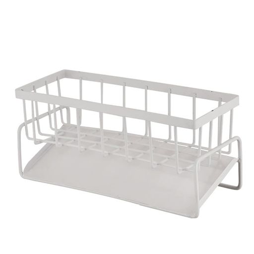 スポンジホルダー壁掛けスポンジラックステンレス製防錆スポンジ置きキッチン用スポンジ洗剤置きスポンジ/ふきん掛け付きたわしホルダー洗面所/キッチン収納