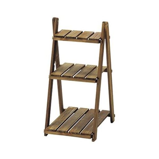 ガーデンウッドシダー花台3段CW-023BR