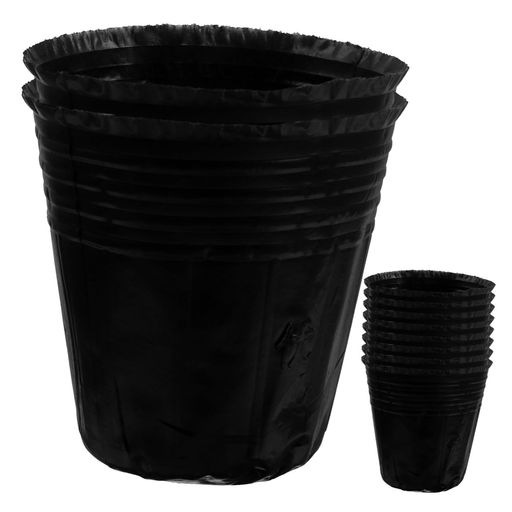 Alasum栽培バッグ100個植栽バッグ苗植え付け用ポット植物用発芽トレイバッグ裏地付きガーデンナーサリ..