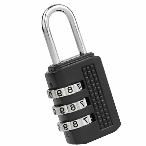 YIBOOOM南京錠鍵ダイヤルセットコンビネーションロック旅行南京錠ドアロック3桁ダイヤルロック携帯型小..