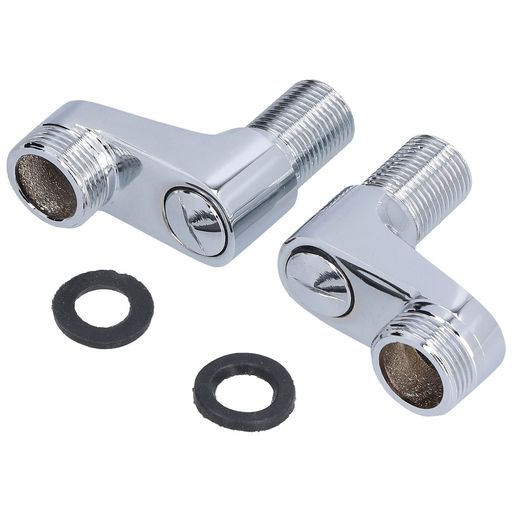 EVTSCANG1/2からG3/4シャワーミキサー蛇口スイングアームアダプターコールド温水パイプ固定アクセサリ..