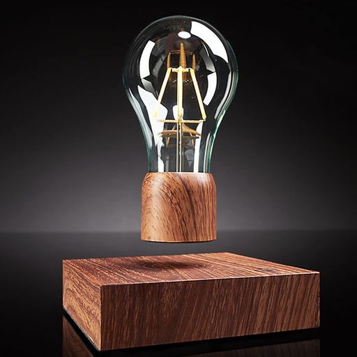 電球ランプを浮遊させる、360度の回転は接触制御を用いるLEDの電球を浮遊させる磁気浮上電球夜ライトデスクランプ装飾オフィスホームルーム、創造的なギフトのため(3)