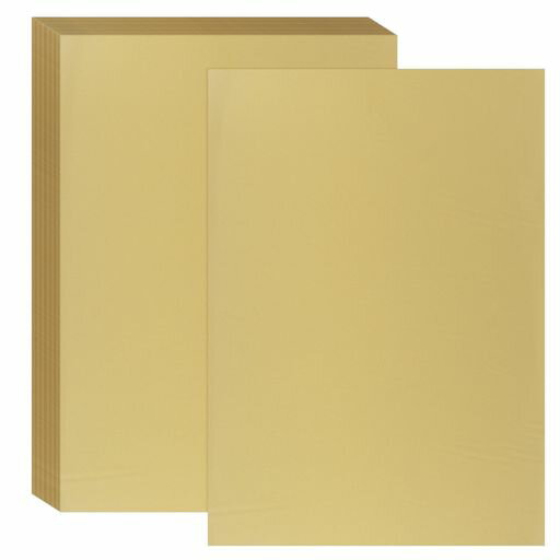 PATIKIL11.7x8.3”ホットスタンプ箔紙シートA4サイズ100枚ヒート転写ホットスタンプ箔紙レザーDIYロゴデコレーションクラフトギフトパッケージスク...