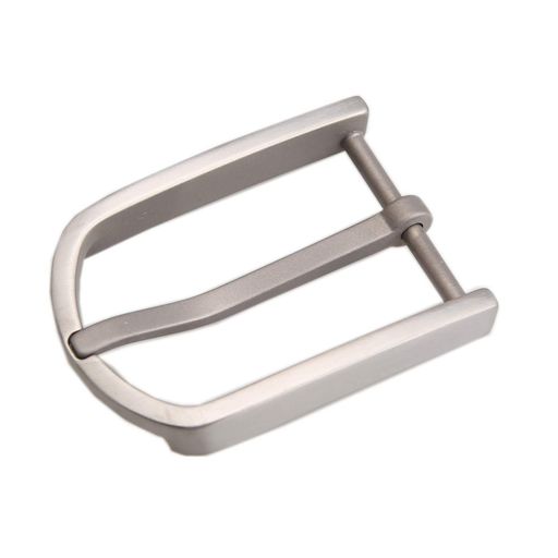 kokoungkuanメンズベルト交換用バックルチタン製30mm尾錠バックルのみシルバーレザークラフト金具