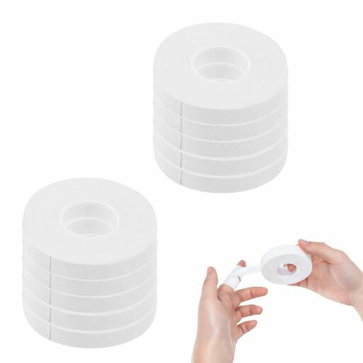 ZHEJIAテーピング【強い粘性・通気性・非伸縮】フィンガーテープスポーツテープ100%コットン汗に強いフ..