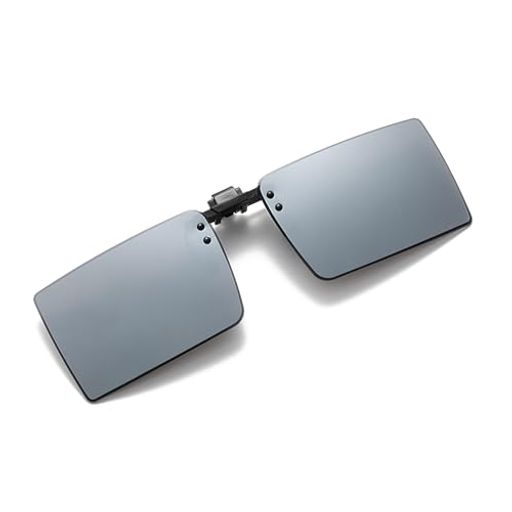 [SFTRADE]クリップオンサングラス偏光サングラス跳ね上げ式男女兼用紫外線をカットUV400前掛けクリップ..