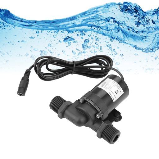 dc12vウォーターポンプ水中ポンプdc12vJt-660DDCブラシレスウォーターポンプ、水循環ポンプ小型ポンプ4点ねじ込み式ポートブースターポンプ床暖房暖房循環水ポンプ12V-40°C～100°C水中ポンプ…