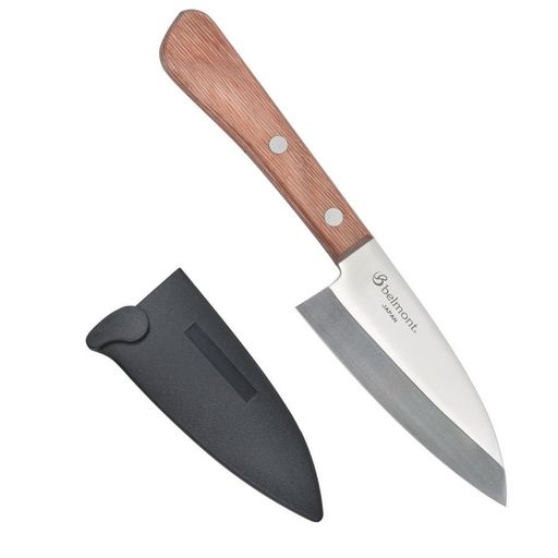 belmont(ベルモント)包丁MP-186フィッシング小出刃105mm(PCケース付)日本製燕三条