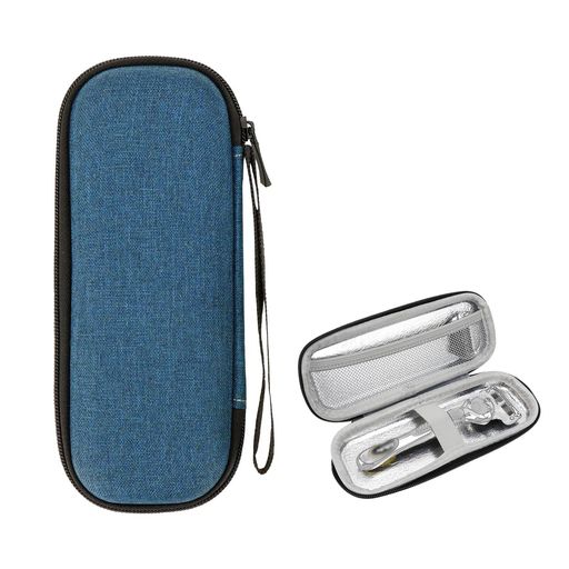 Linkidea汎用EVAハードシェル安全カミソリトラベルケース、シェービングアクセサリーブレードヘッド収..