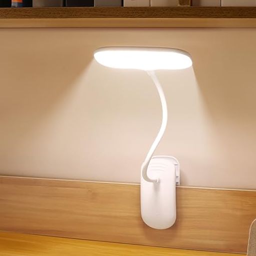 クリップライトLED目の保護デスクライトスタンドライト卓上ライトUSB充電/プラグインデュアル目的3段階..
