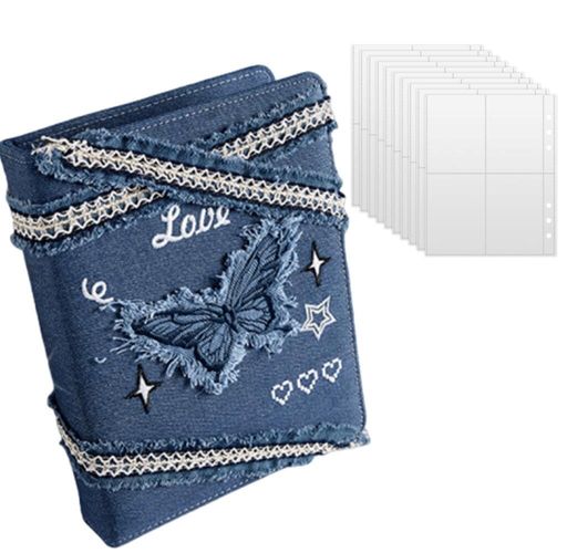 Acrqq(アーク)トレカケース韓国推し活ファイルアルバムA56穴バインダー式3インチ写真160枚収納ポータブ..