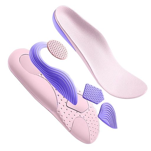 Ghankgaインソール[理学療法士監修]アーチサポート人間工学設計衝撃吸収疲れない土踏まずU字型ヒールス..