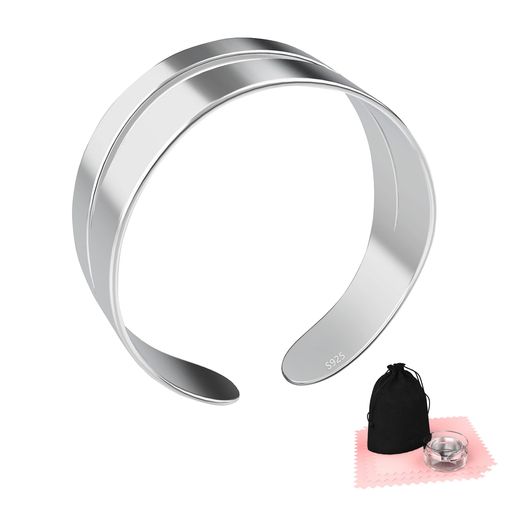 [WIWISI]指輪ファッションリングメンズリングアクセサリー金属銀メッキリング人気セットズシルバーレデ..