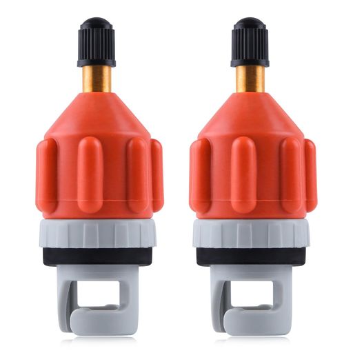 GOLDDEER2枚入りSUPポンプアダプターSUPポンプ用アダプターSUPポンプバルブアダプターセットSUPポンプ空気入れアタッチメントインフレータブルボート...