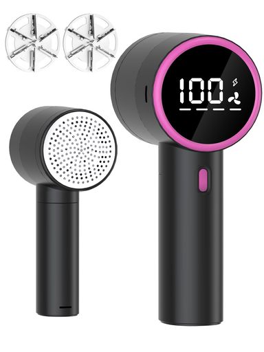 【2025年4段階のスピード調整人気】毛玉取りけだまとり電動毛玉カッターLCD液晶ディスプレイ付き4段階..