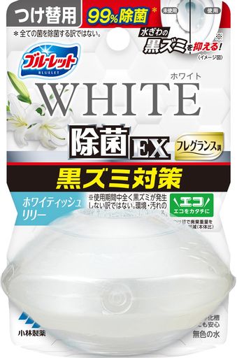 ブル-レット液体ブルーレットおくだけ除菌EXフレグランスつけ替用ホワイトホワイティッシュリリートイレ掃除トイレ洗剤トイレ洗浄剤黒ずみ