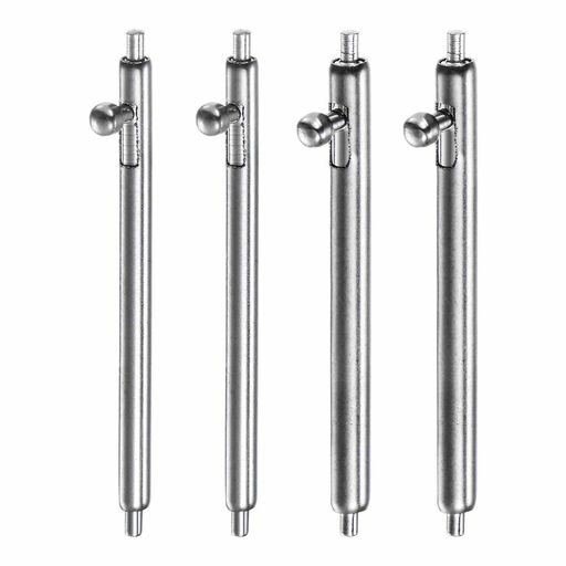 Jumpsunfun時計ベルト用ステンレススチールバネ棒QuickRelease直径(Φ)1.5mmワンタッチピン腕時計汎用ス..