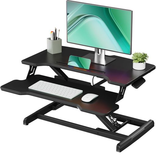 GIBBONMOUNTSスタンディングデスク卓上昇降式幅72x40cm高さ調節昇降デスクフリーデスクデスクライザー..