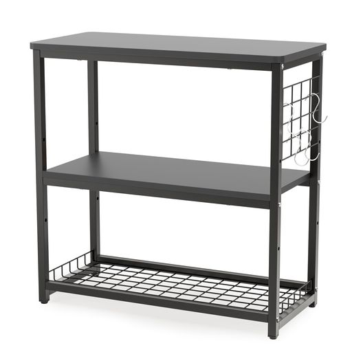 DEWEL水槽台60cm水槽用プリンタ台プリンターラック収納棚シンク台水槽スタンド幅65奥行き30高さ65cm水..