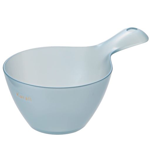 リッチェル手おけカラリハンディボウルミルキーブルー日本製抗菌風呂バスルーム浴室湯おけ洗面器マグネット赤ちゃん折りたたみクリア大小フック付きホルダー木製檜ひっかけ110158