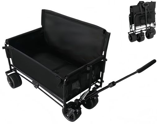 TUIYIDUOベンチになるキャリーワゴンアウトドアワゴン大容量200Lポータブル耐荷重200kg52奥行きx102幅x..