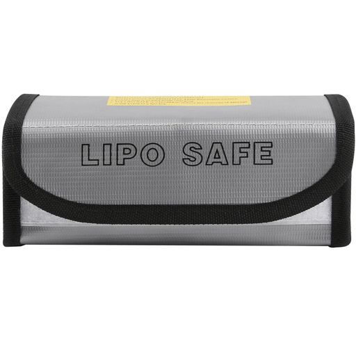 耐火ケース防爆バッグ185x75x60MMリポバッテリー袋防水防爆耐火ケースモバイルリポガード難燃性バッグ..