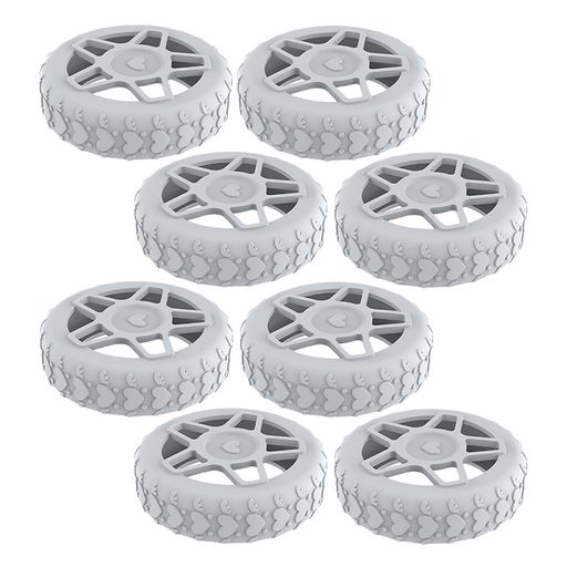 TARATIスーツケースキャスター用カバータイヤカバーキャリーケースシリコン車輪カバーdiyキャリーケー..