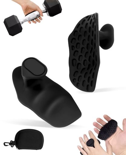 SUBORAWOSパワーグリップシリコン製トレーニンググローブ人体工学設計滑り止め機能ジム/家庭用筋トレ器..