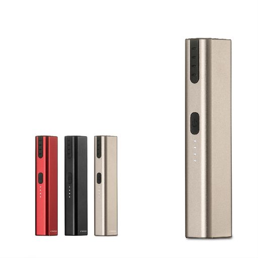 UWOOYk2021新款、900mahの電気量、陽極酸化メタルケース、4段の温度調節が可能な、12匹のタバコを連続で吸うことができ、99%短たばこ弾をサポートします、typeC充电(金)