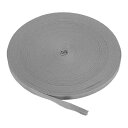 PATIKILコットンツイルテープ1cm45Mコットンリボンバイアスバインディングテープヘリンボーンテープ裁縫製本ギフトラッピングクラフトDIY用ダークグレー