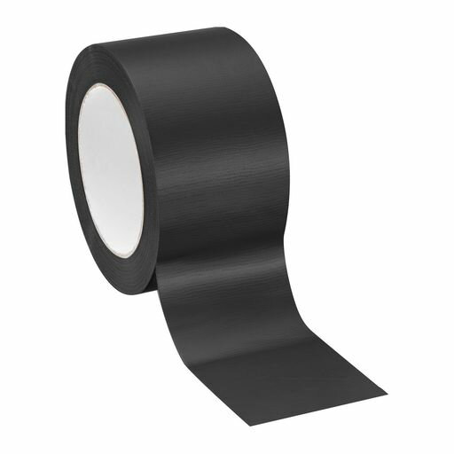 PATIKIL60mm製本テープ20M布製本修理テープ製本テープ自己接着古い本の修理用ブラック