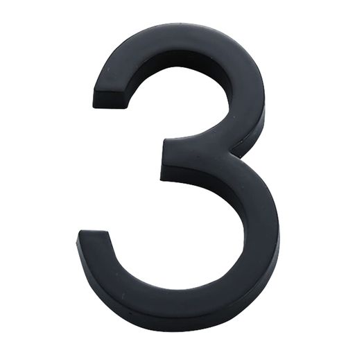 Zayookey家屋番号数字0-9壁の装飾1個セット革新的なDIYカフェ装飾住所番号アドレス壁掛け看板桁黒色多用途ドア番号表札ドアの装飾用電気メッキ製ドアプレー...