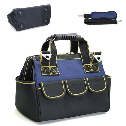 solaayツールバッグ工具入れ多機能ツールバッグ工具差し入れ工具袋1680Dオックスフォード肩掛けベルト..