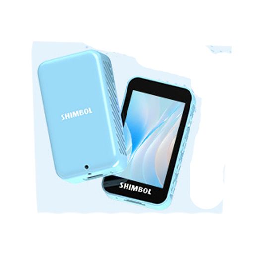 Shimbol cp5 mini 磁性携帯電話Vlog タッチ自撮りモニター FHD 1080Pワイヤレス録画 携帯電話のバックカメラを使用した自撮りVlogライブTikTok、iPhoneと互換性(青)