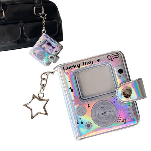 シール帳女の子トレカケースシール手帳カード収納アルバムかわいいカードファイル写真スターカード手帳..